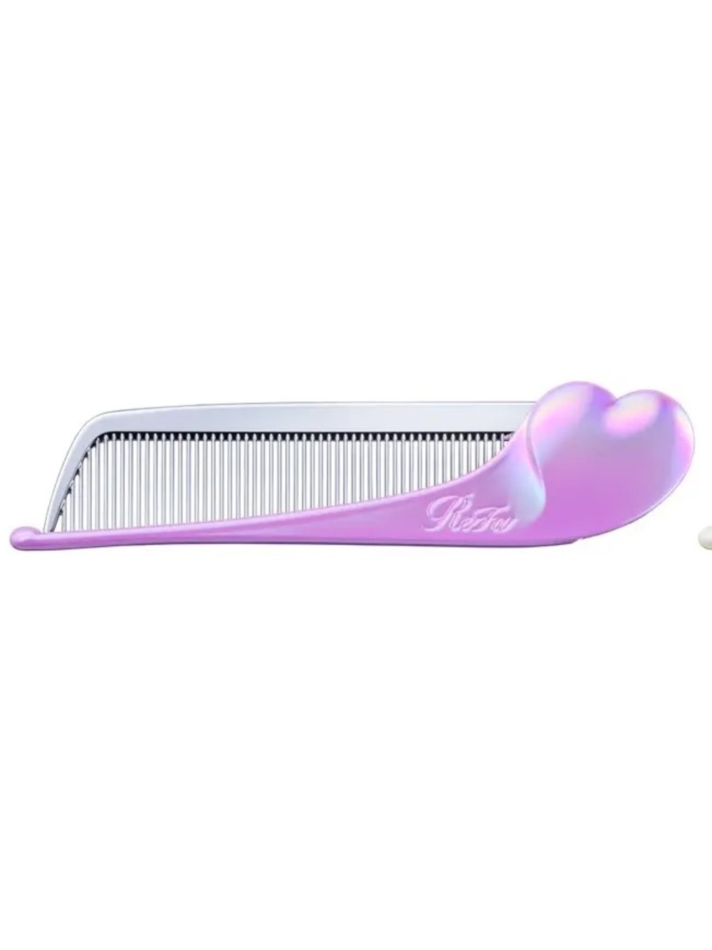 REFA LIMITED EDITION COLOR NEON IRIDESCENT PURPLE PINK FOLDABLE COMB